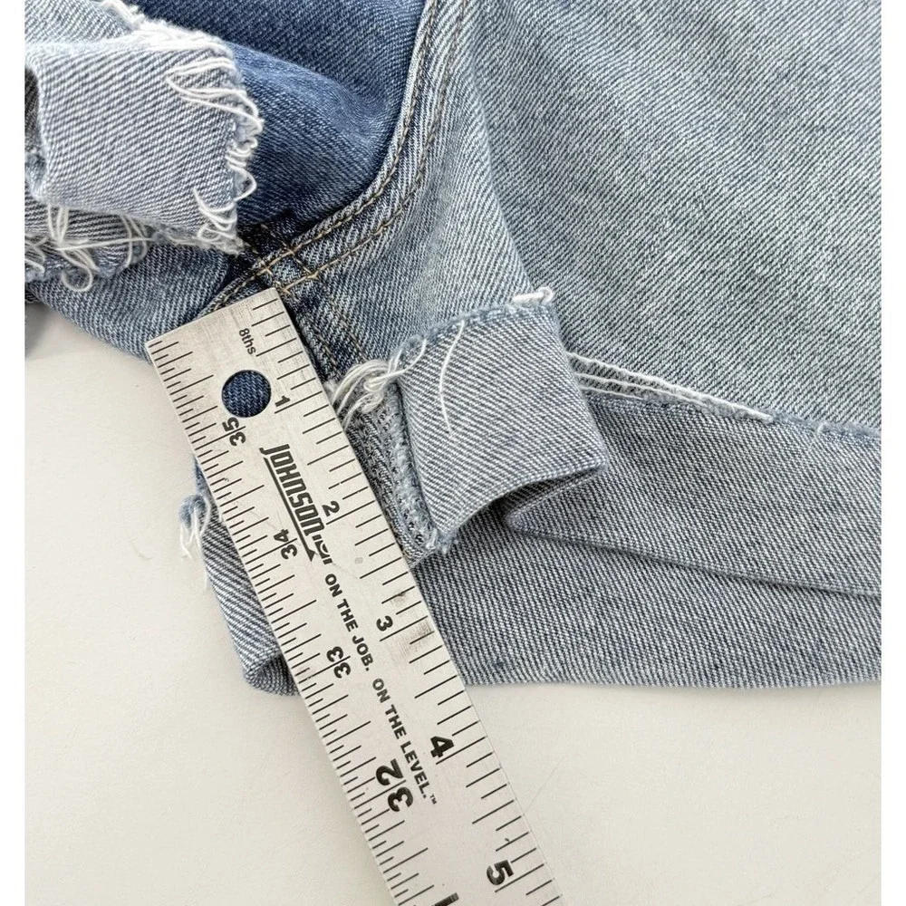 Hollister Shorts 26 Ultra‎ High Rise Mom 3
